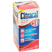 CITRACAL +D 1495 mg 60 tab, Calcium Citrate