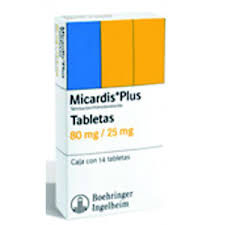 Micardis Plus 80mg 25 mg  14 Tabs, Telmisartan, Hydrochlorothi