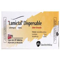 Lamictal 25mg 28 tabs Dispersible, Lamotrigine