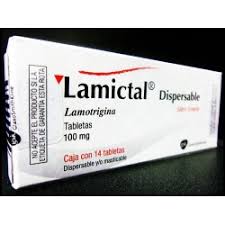 Lamictal 100mg 14 Tabs Dispersible, Lamotrigine