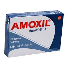 AMOXIL 500 MG 12 Tabs, AMOXICILLIN