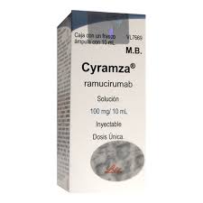 CYRAMZA 100MG SOL INY F.A. 10ML