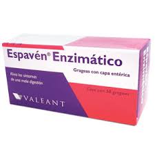 Espaven Enzymatic ﻿40mg 130mg 25mg 5 mg 50 tabs