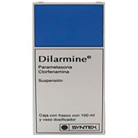 DILARMINE 20/40 MG SUSP 100 ML, Parametasone, Chlorphenamine