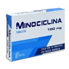 MINOCICLINA 100mg 10 tabs, Minocycline