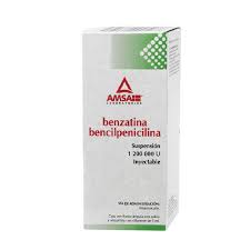 Benzatina Bencilpenicilina INY 1,200,000ui 5ml 1 Amp