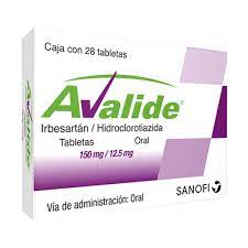 Avalide 150/12.5mg 28 tabs, Hydrochlorothiazide, Irbesartan