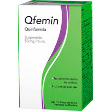 QFEMIN (QUINFAMIDA) SUSP 50 MG/5 ML C/30 ML