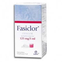 Fasiclor 125mg 5ml SUSP 75ml, Cefaclor