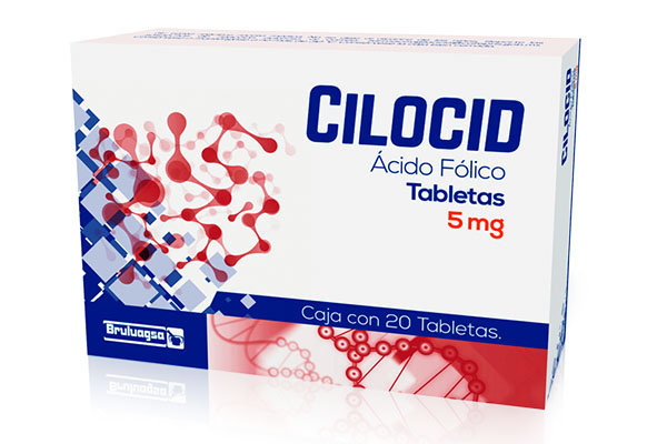 Folic Acid (Cilocid) 5mg 20 tabs