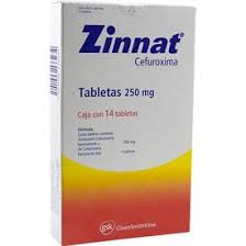 Zinnat 250mg 14 Tabs, Cefuroxima