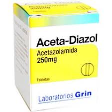 Acetazolamide (ACETA-DIAZOL) 250mg 30 pills